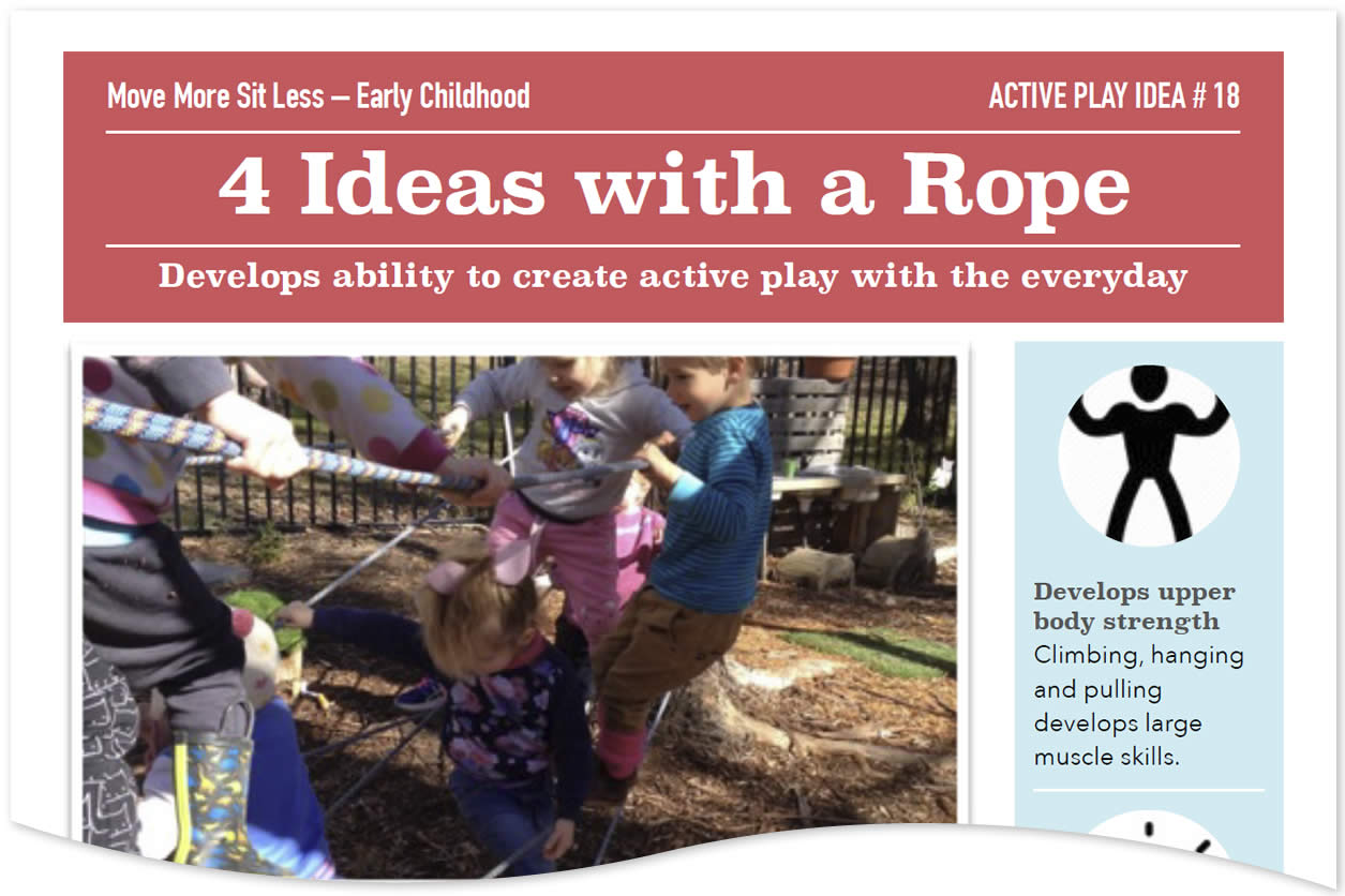 Active Play 18 - 4 Ideas with a Rope