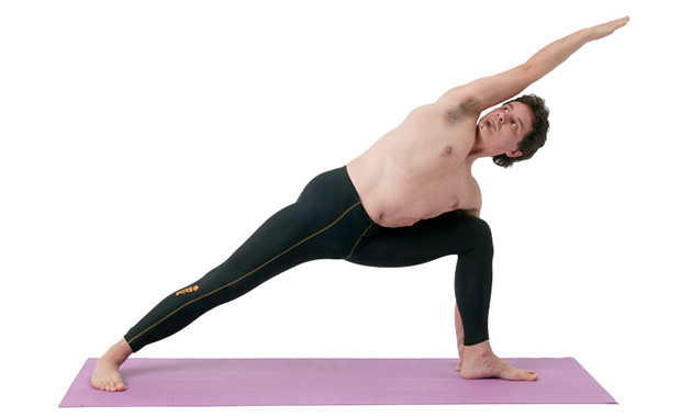 Extended Lateral Lunge Pose